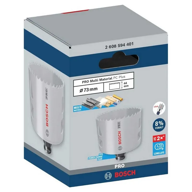 Bosch PRO Multi Material PC Plus Gatenzaag 73 mm - 2608594401 de Bosch Professional – image du produit 2 sur 6