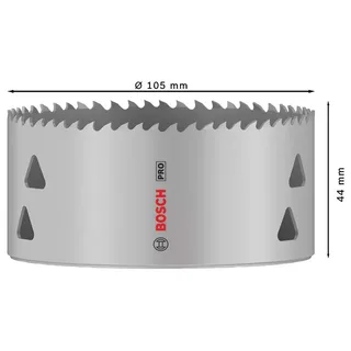 Bosch Accesorios Scie Cloche Pour Bois Pro Multi-material 105 Mm de Bosch Professional – image du produit 4 sur 6