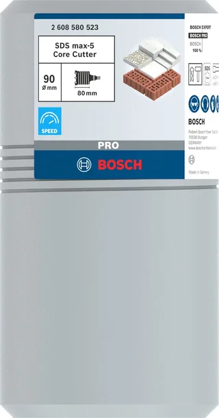 Bosch PRO SDS max-5 Core Cutter, 90 x 80 x 100 mm by Bosch Professional – product image 1 of 2