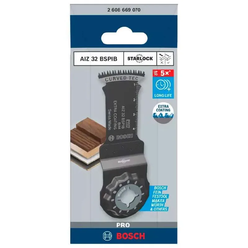 Bosch PRO Serie - Starlock Invalzaagblad - 32mm - Bi-Metaal - Curved-Tec by Bosch Professional – product image 2 of 6