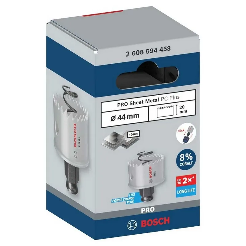 Bosch PRO Sheet Metal PC Plus gatenzaag 44 mm - 2608594453 von Bosch Professional – Produktbild 2 von 6