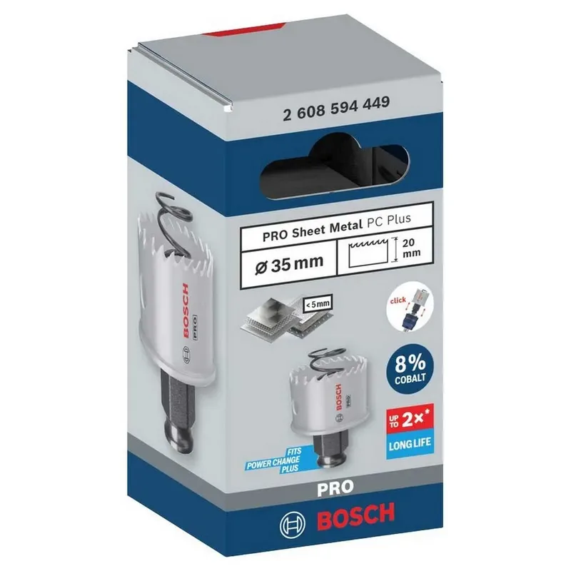 Bosch PRO Sheet Metal PC Plus Gatzaag 35 mm - 2608594449 von Bosch Professional – Produktbild 2 von 6