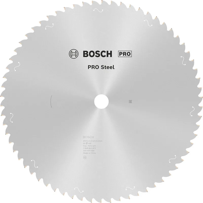Bosch Accessories 2608844870 2608844870 Kreissägeblatt 355 x 25.4 x 1.8 mm Zähneanzahl: 66 1 St. von Bosch Professional – Produktbild