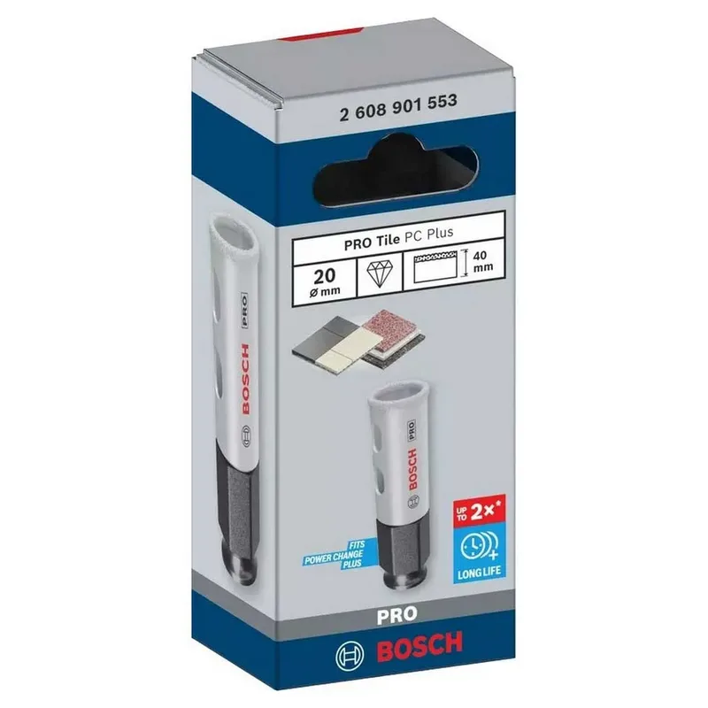Bosch PRO Tegel PC Plus gatzaag 20 mm HS - 2608901553 de Bosch Professional – image du produit 2 sur 6