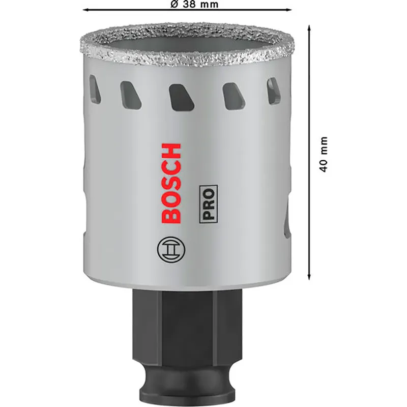 Bosch PRO Tile PC Plus Lochsäge 38 mm HS - 2608901559 by Bosch Professional – product image 4 of 6