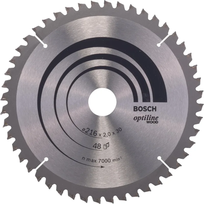 Bosch PRO Wood cirkelzaagblad, 216 x 2 x 30 mm de Bosch Professional – image du produit