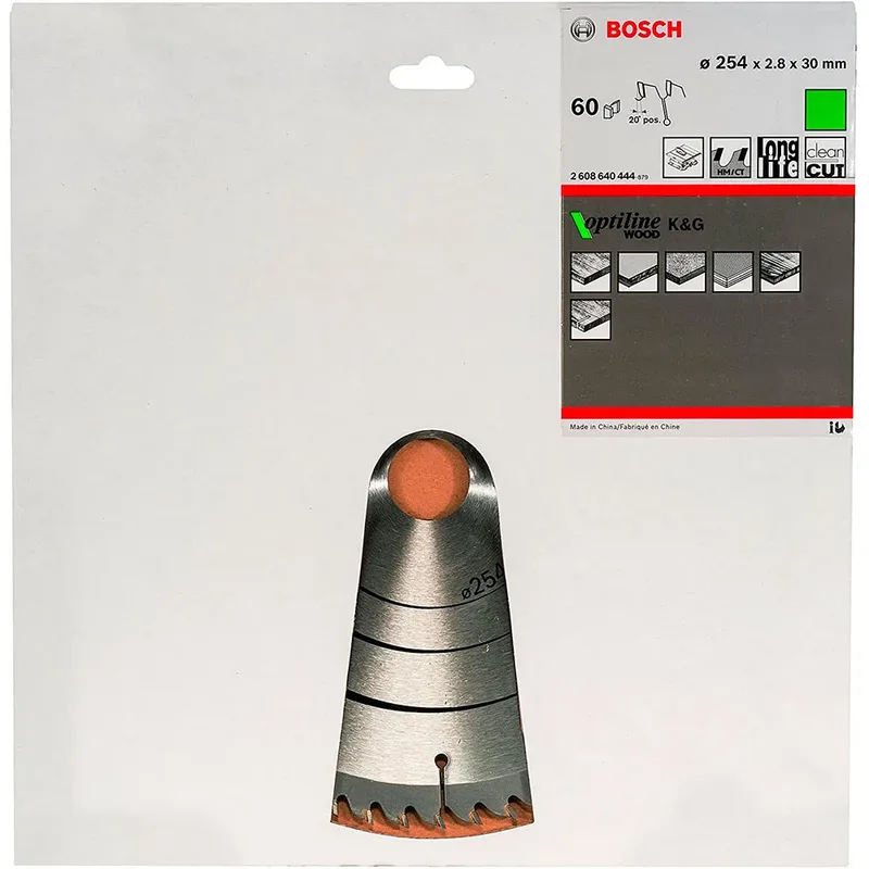 Bosch PRO Wood cirkelzaagblad, 254 x 2,8 x 30 mm by Bosch Professional – product image 2 of 2