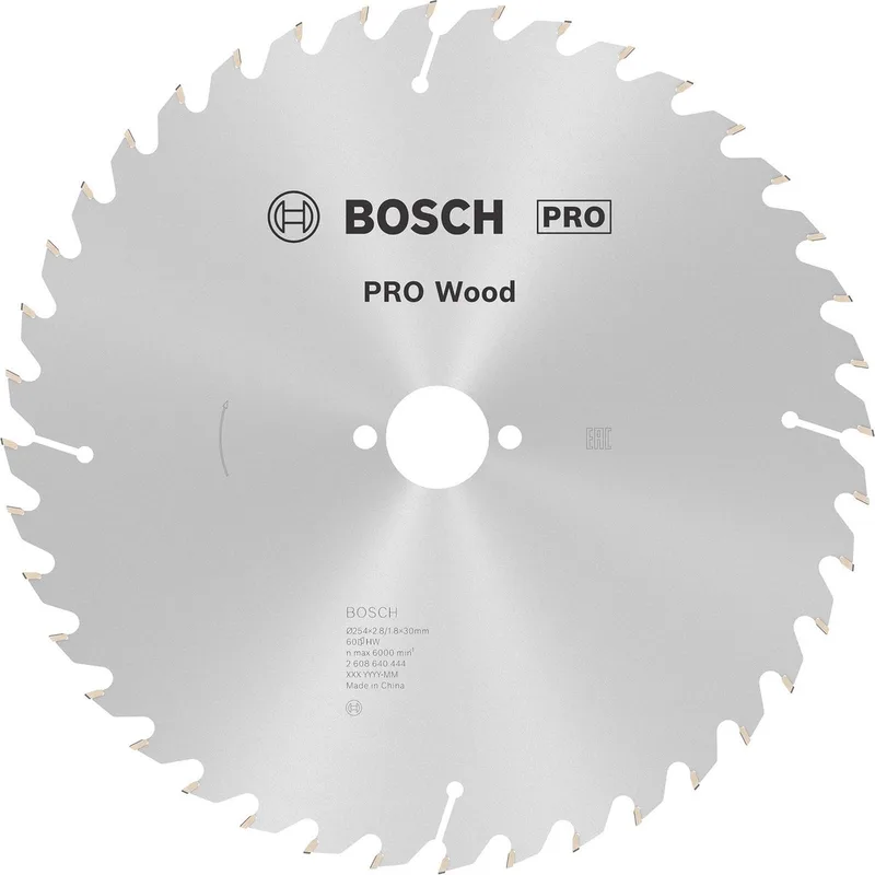 Bosch PRO Wood cirkelzaagblad, 254 x 2,8 x 30 mm by Bosch Professional – product image 1 of 2