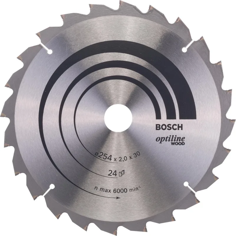 Bosch PRO Wood cirkelzaagblad, 254 x 2 x 30 mm by Bosch Professional – product image