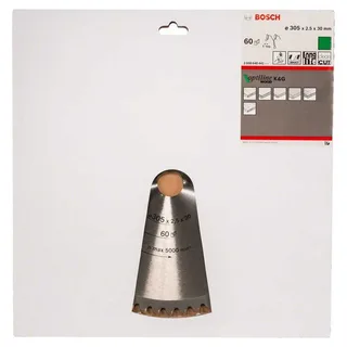 Bosch PRO Wood cirkelzaagblad, 305 x 2,5 x 30 mm de Bosch Professional – image du produit 2 sur 2
