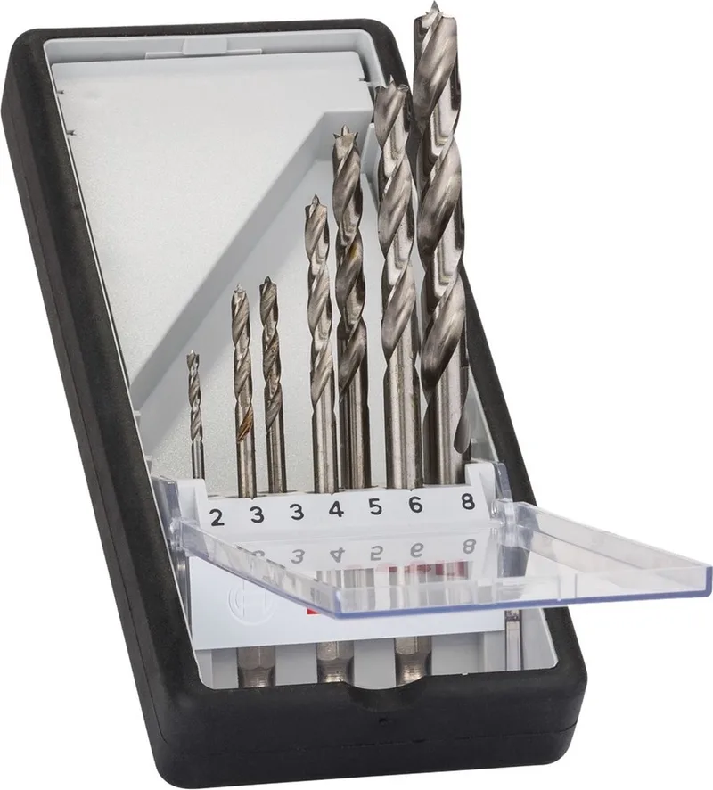 Bosch Profesional - PRO Wood HSS boorset met centreerpunt, 7-delig de Bosch Professional – image du produit