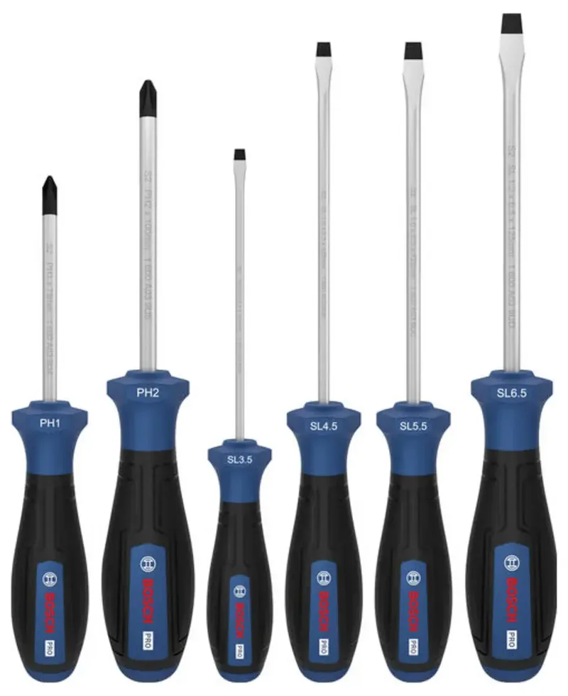 Bosch Professional 1600A039PE Schraubendreher-Set 6teilig PH, Schlitz by Bosch Professional – product image
