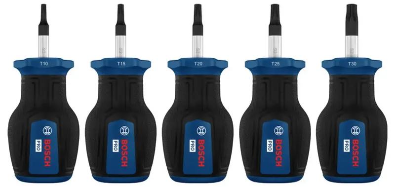 Bosch Professional 1600A039PU Schraubendreher-Set 5teilig TX by Bosch Professional – product image