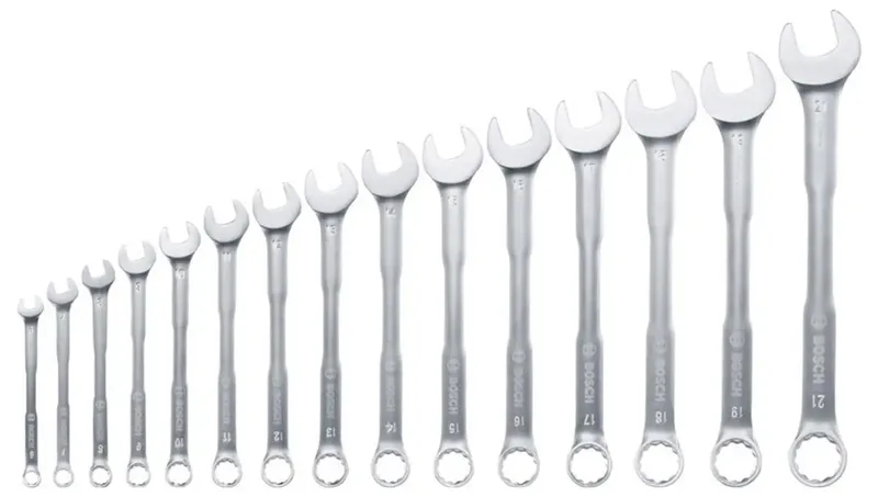 Bosch Professional 1600A03AH5 1600A03AH5 Ring-Maulschlüssel 15teilig by Bosch Professional – product image