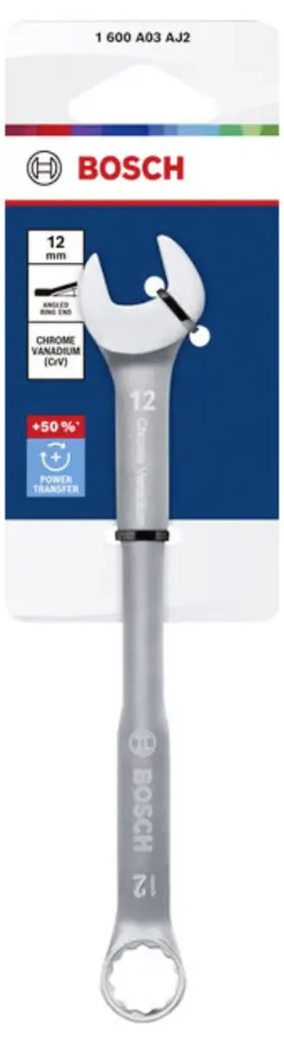 Bosch Professional 1600A03AJ2 1600A03AJ2 Ring-Maulschlüssel Schlüsselweite (Metrisch) 12 mm från Bosch Professional – produktbild 2 av 2
