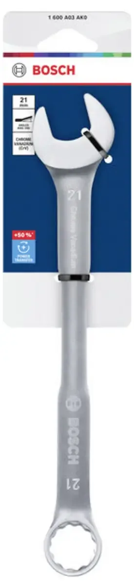 Bosch Professional 1600A03AK0 1600A03AK0 Clé mixte Ouverture de clé (métrique) 21 mm de Bosch Professional – image du produit 2 sur 2