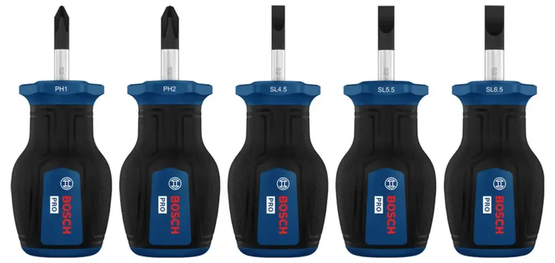 Bosch Professional 1600A03HU6 Schraubendreher-Set 5teilig PH, Schlitz by Bosch Professional – product image