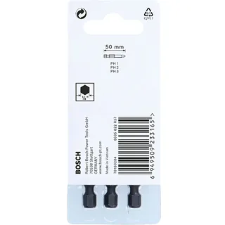Bosch - Schroefbit Impact Control PH1/2/3 50mm von Bosch Professional – Produktbild 3 von 3