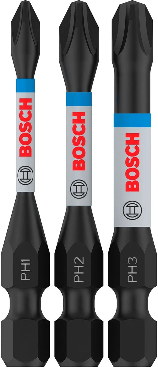 Bosch - Schroefbit Impact Control PH1/2/3 50mm von Bosch Professional – Produktbild 1 von 3