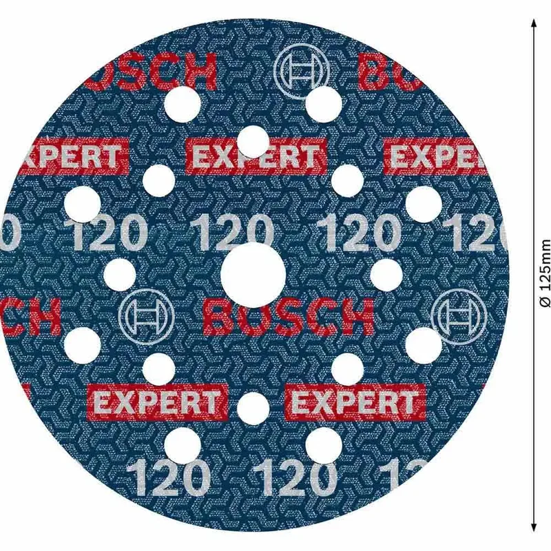 Bosch SCHUURSCHIJF O780, 125 MM, G120, 50X by Bosch Professional – product image 3 of 6