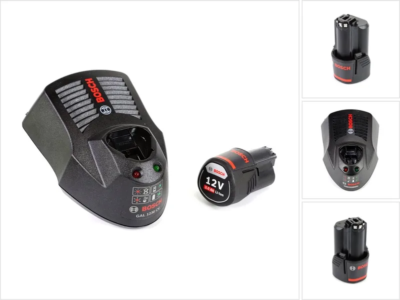 Bosch starterset 12 V met 1x GBA 12 V 3,0 Ah accu en GAL 1230 CV oplader de Bosch Professional – image du produit