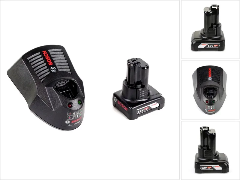 Bosch starterset 12V met GBA 1x accu 6,0Ah + snellader by Bosch Professional – product image