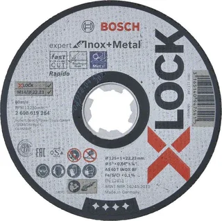Bosch Accesorios X-lock Expert Inox+metal 125x1 Mm Metalskæreskive fra Bosch Professional – produktbillede 1 af 3
