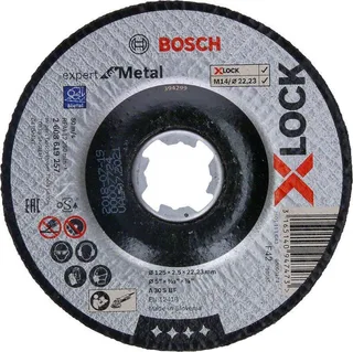 Bosch X-LOCK doorslijpschijf 125x2,5mm Exp. for Metal gebogen de Bosch Professional – image du produit 1 sur 3