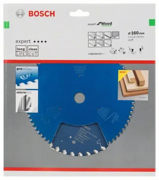 Cirkelzaagblad expert for Wood 160x20x2.2/1.6x36 T by Bosch Professional – product image 2 of 2