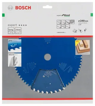 Cirkelzaagblad expert for Wood 210x30x2.4/1.6x40 T von Bosch Professional – Produktbild 2 von 2