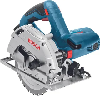 Cirkelzaagmachine GKS 165 (Afzuigadapter, HM-zaagblad 165 mm Ø, inbusstiftsleutel SW 5, parallelgeleider) by Bosch Professional – product image 1 of 3