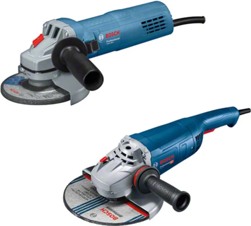 Bosch Combo Kit: 2-tlg. Winkelschleifer-Set: GWS 22-230 J + GWS 880 von Bosch Professional – Produktbild