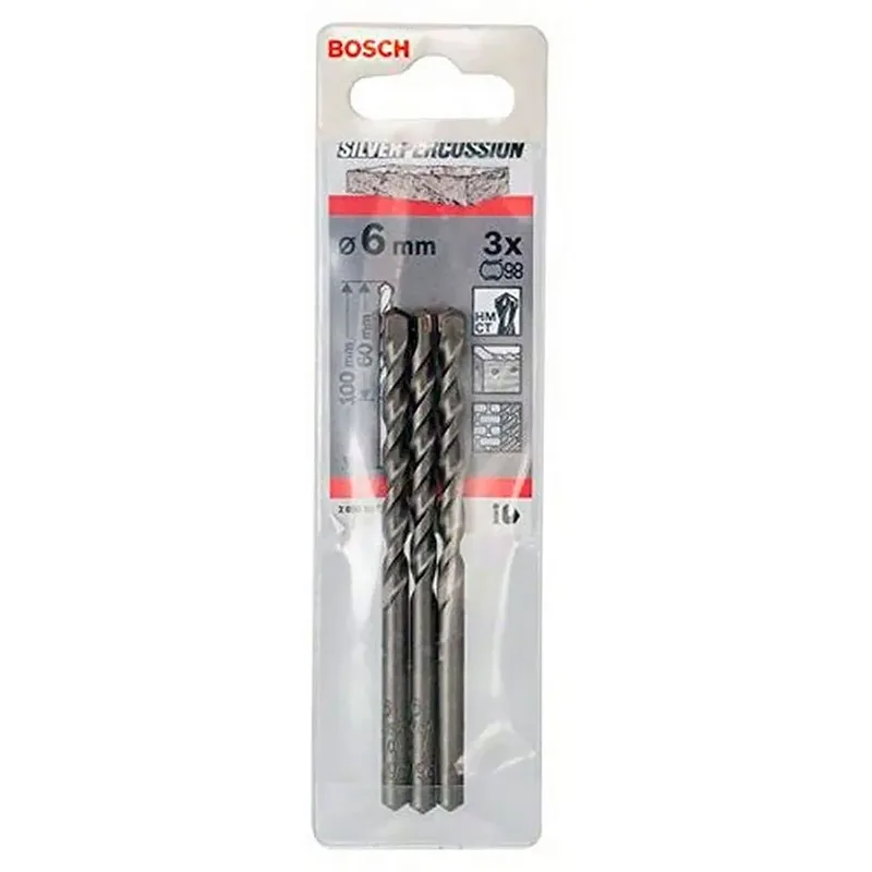 Cyl-3 6x60x100 Mm Steenboor 3 Eenheden by Bosch Professional – product image 1 of 3