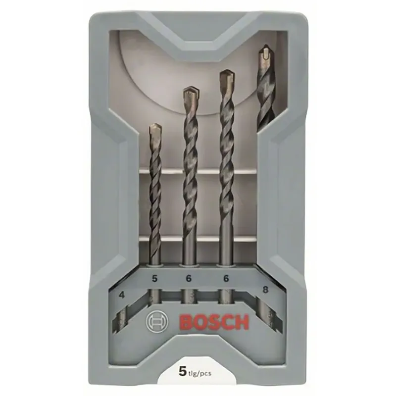 Cyl-3 X-pro 4/5/6/6/8 Mm Steenboor 5 Eenheden van Bosch Professional – productafbeelding