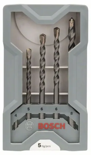 Cyl-3 X-pro 4/5/6/6/8 Mm Steenboor 5 Eenheden de Bosch Professional – image du produit 2 sur 2