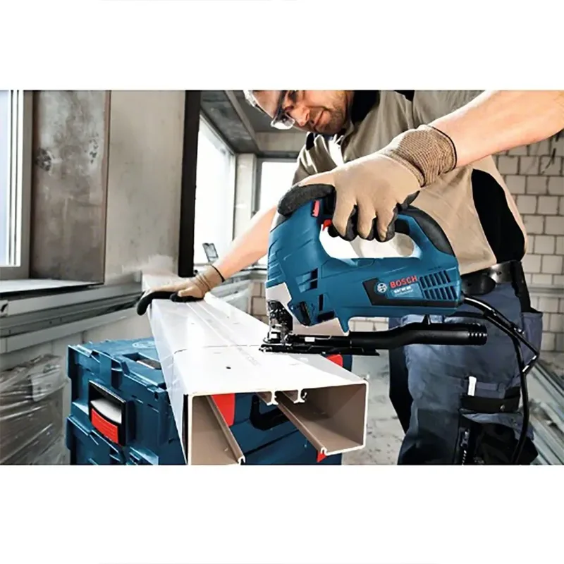 Decoupeerzaagmachine GST 90 BE (1 x zaagblad, afzuigset, antisplinterplaatje, inbusstiftsleutel SW 5) van Bosch Professional – productafbeelding 5 van 5
