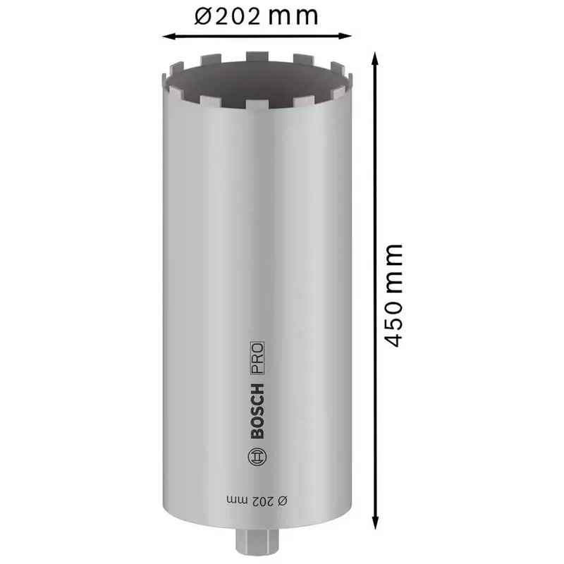 Diamantkernboor 202x450 Mm von Bosch Professional – Produktbild 3 von 6