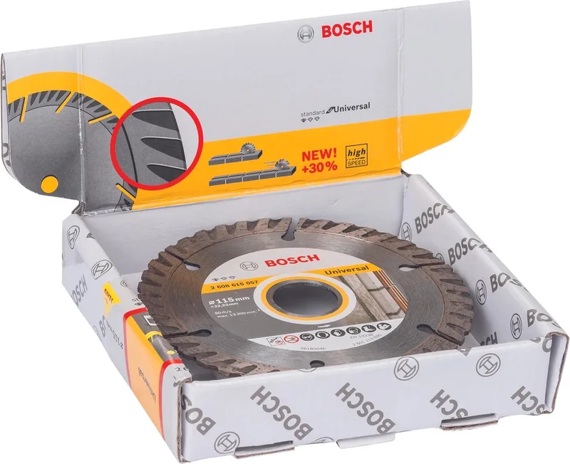 DIAMANTSCHIJF 10X PROF UNIV 115 22,23 de Bosch Professional – image du produit