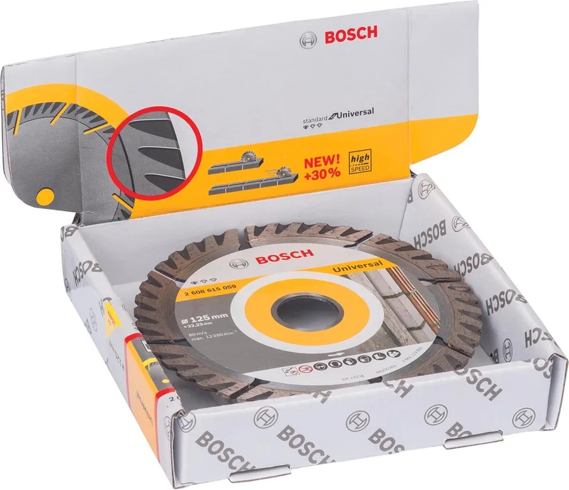 DIAMANTSCHIJF 10X PROF UNIV 125 22,23 van Bosch Professional – productafbeelding