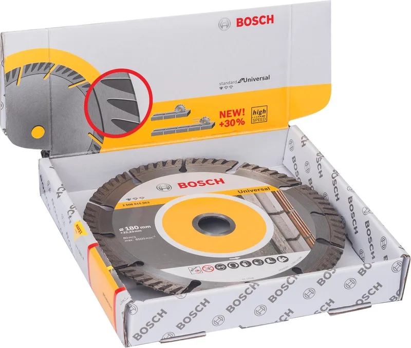 DIAMANTSCHIJF 10X PROF UNIV 180 22,23 de Bosch Professional – image du produit