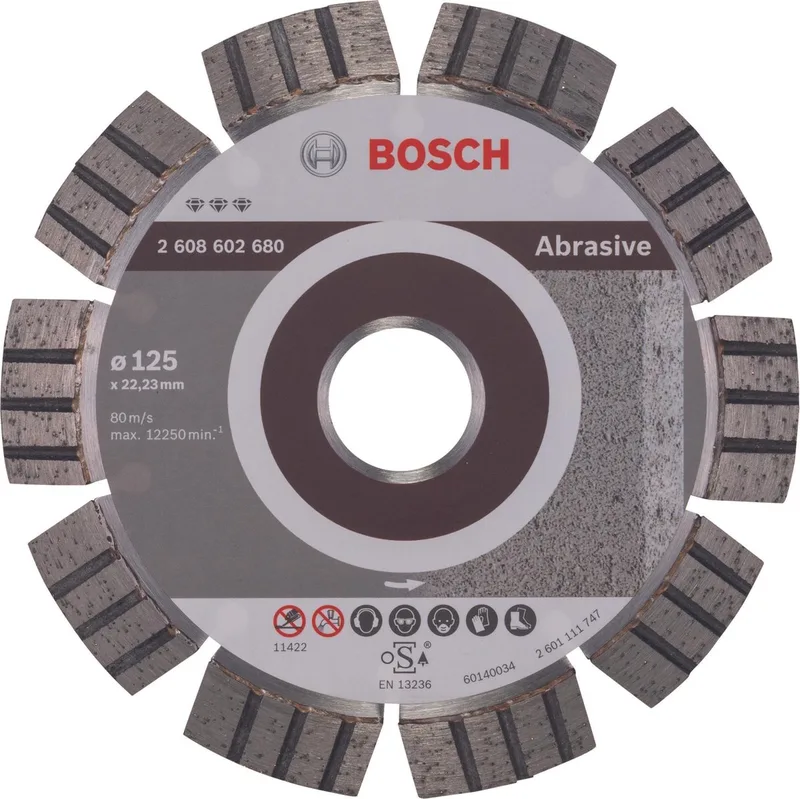 DIAMANTSCHIJF BEST ABRASIVE 125/22,23 by Bosch Professional – product image