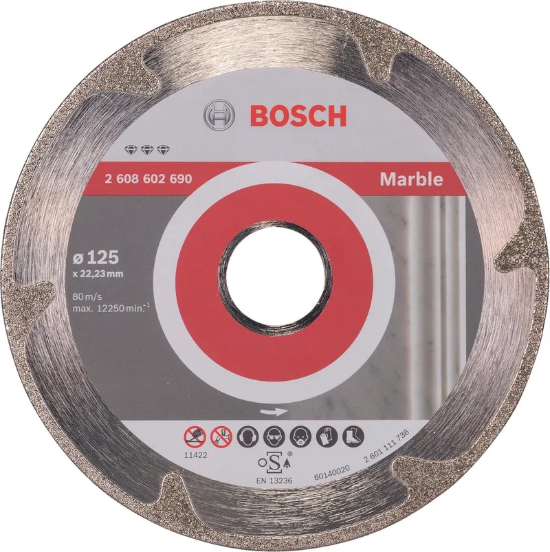 DIAMANTSCHIJF BEST MARBLE 125/22,23 by Bosch Professional – product image
