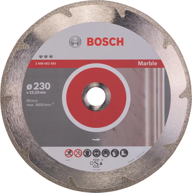 DIAMANTSCHIJF BEST MARBLE 230/22,23 by Bosch Professional – product image 1 of 3