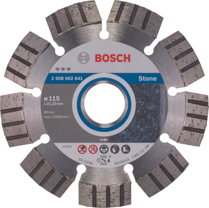 DIAMANTSCHIJF BEST STONE 115/22,23 von Bosch Professional – Produktbild