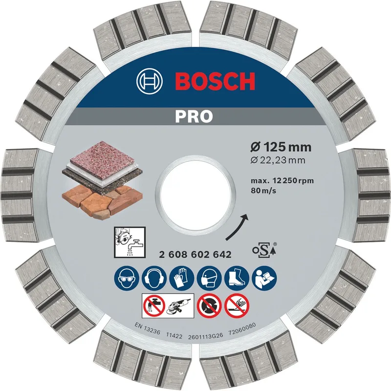 DIAMANTSCHIJF BEST STONE 125/22,23 de Bosch Professional – image du produit