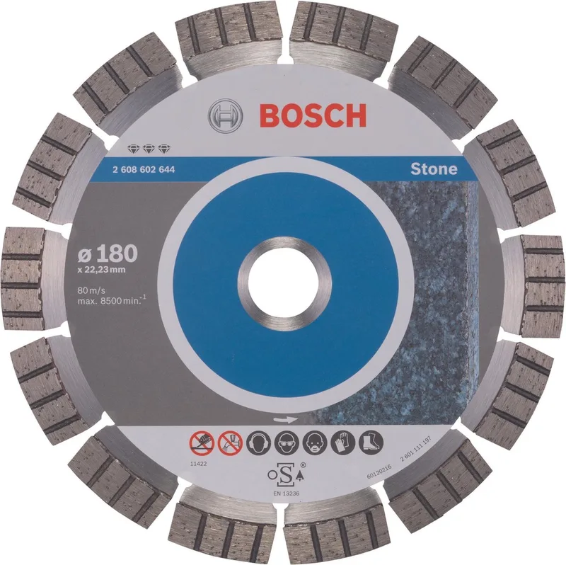 DIAMANTSCHIJF BEST STONE 180/22,23 de Bosch Professional – image du produit