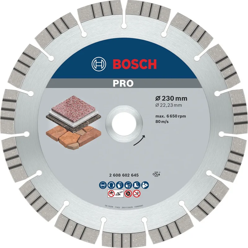 DIAMANTSCHIJF BEST STONE 230/22,23 by Bosch Professional – product image