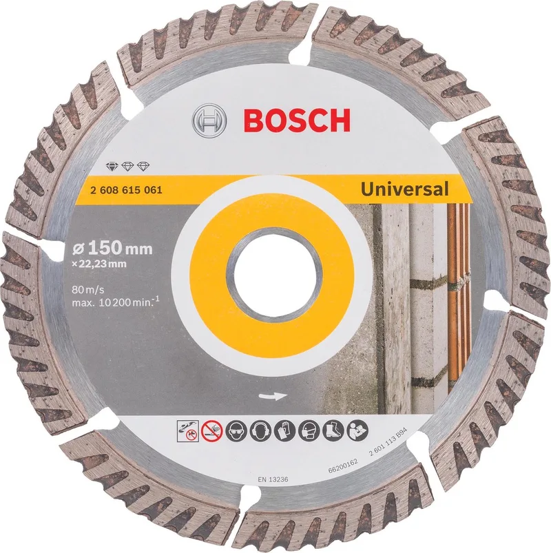 DIAMANTSCHIJF PROF UNIVERSAL 150/22,23 de Bosch Professional – image du produit