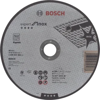 Bosch Accesorios Expert Inox Metalskæreskive 180x1.6 Mm fra Bosch Professional – produktbillede 1 af 4