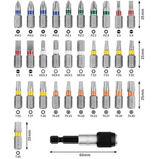 Ec Schroevendraaierbitset 32 Eenheden by Bosch Professional – product image 2 of 2